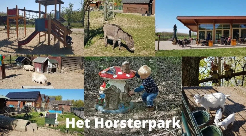 Kinderboerderij en kabouterpad in het hosterpark in Duiven