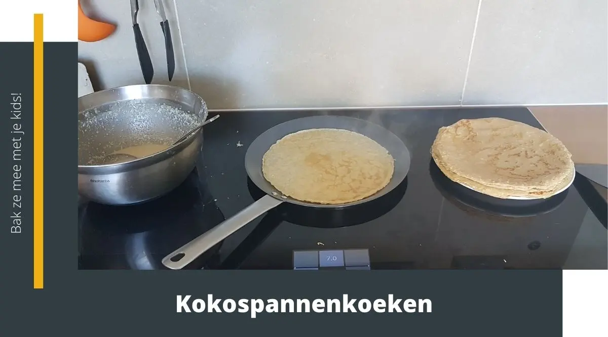 kokospannenkoeken bakken