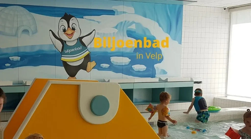 Zwemmen bij het biljoenbad in Velp