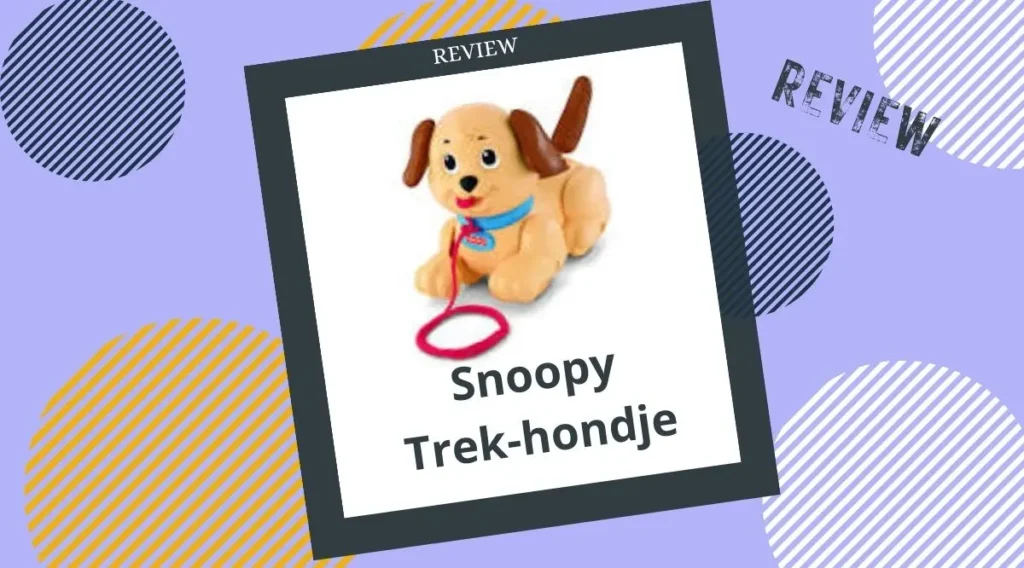 Snoopy trekhondje van fisher price
