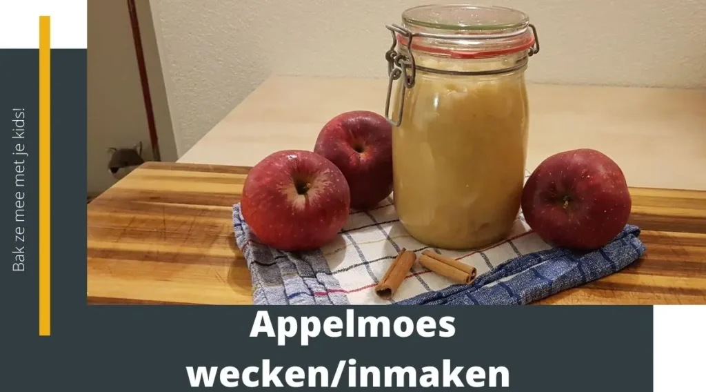 Appelmoes wecken of inmaken