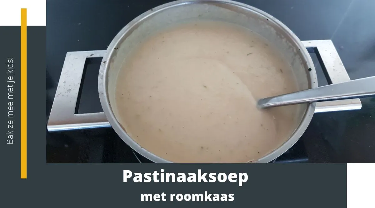 Pastinaaksoep met roomkaas